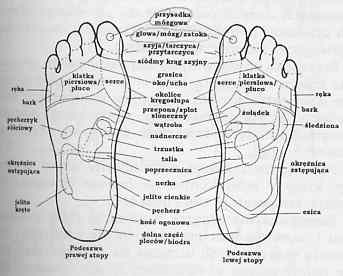 stopy 1 - punkty akupresury