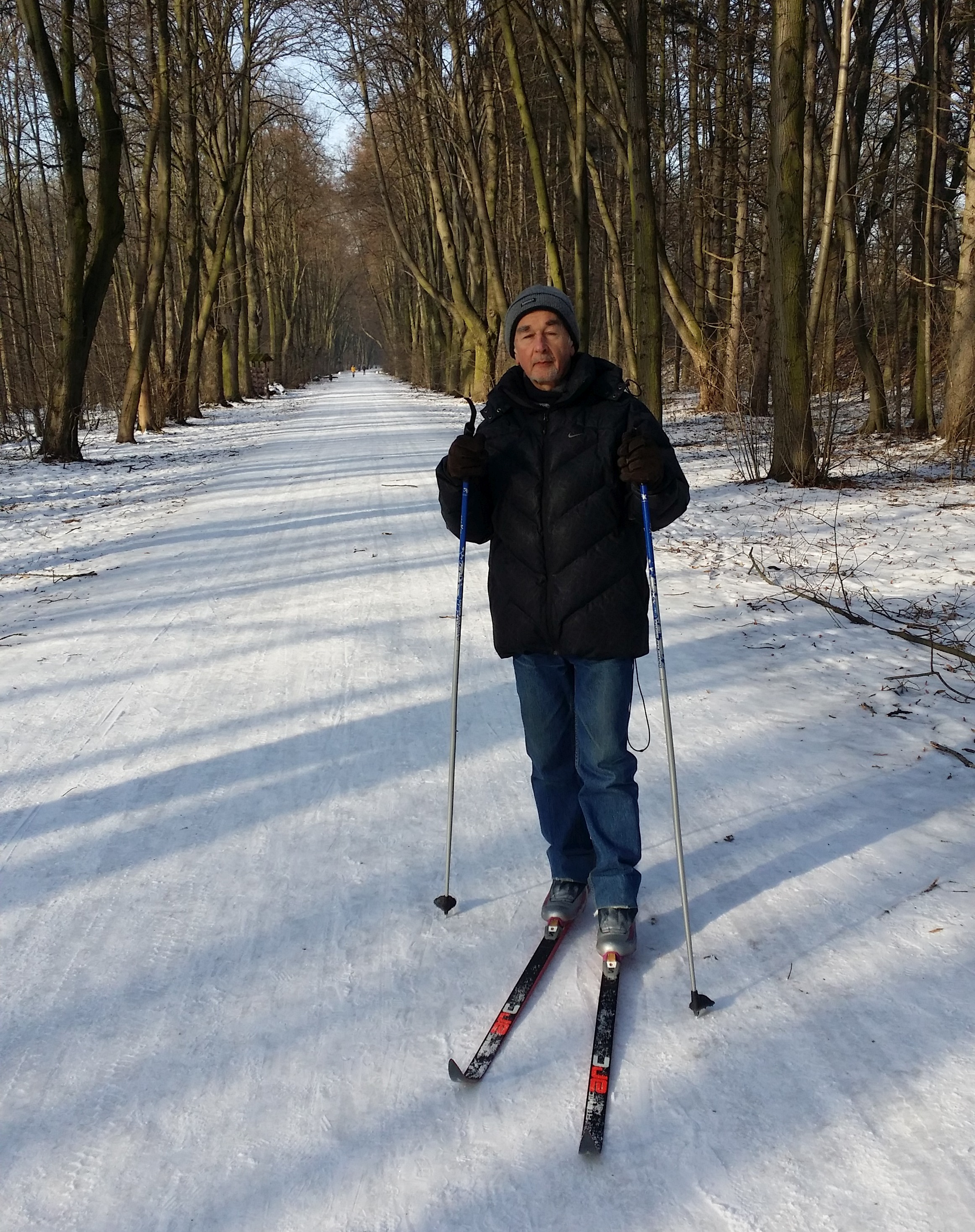 na biegówkach