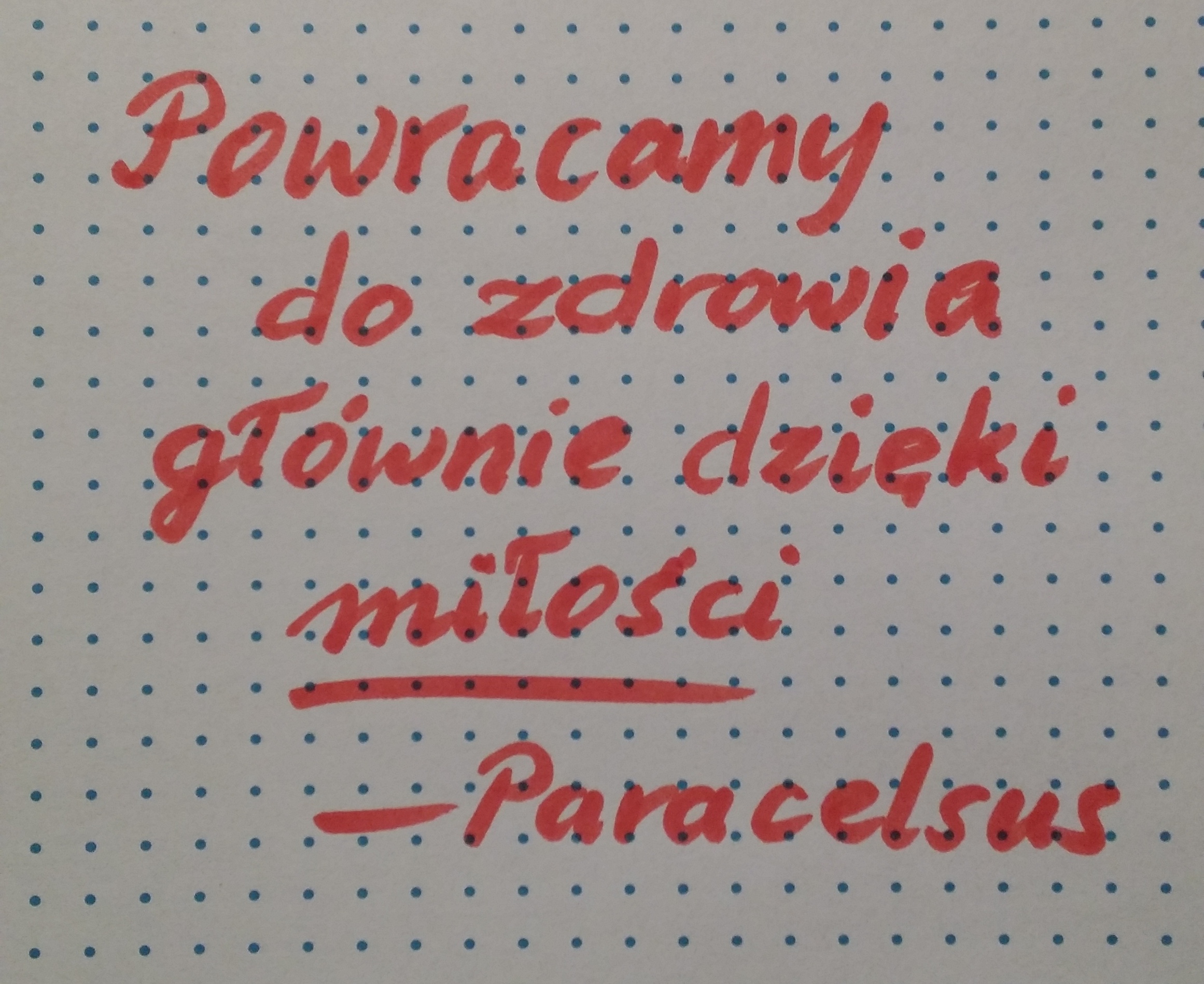 Paracelsus o zdrowiu